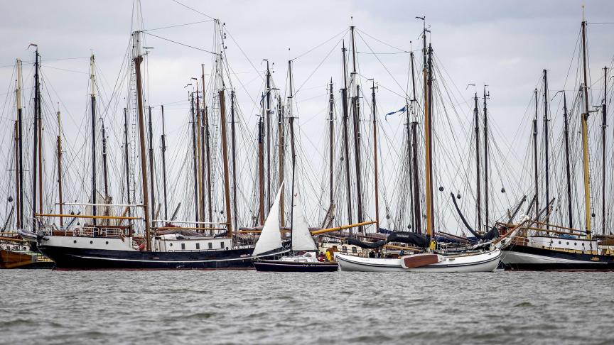 Navires historiques lors d’une manifestation de la flotte hollandaise. Les compagnies maritimes ont lancé une pétition pour réclamer plus d’aides gouvernementales pendant la crise.