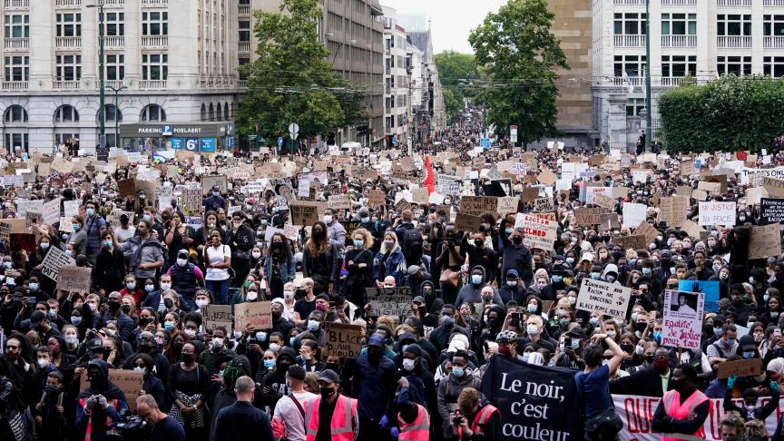 Le 7 juin dernier, le mouvement Black Lives Matter faisait irruption en Belgique...