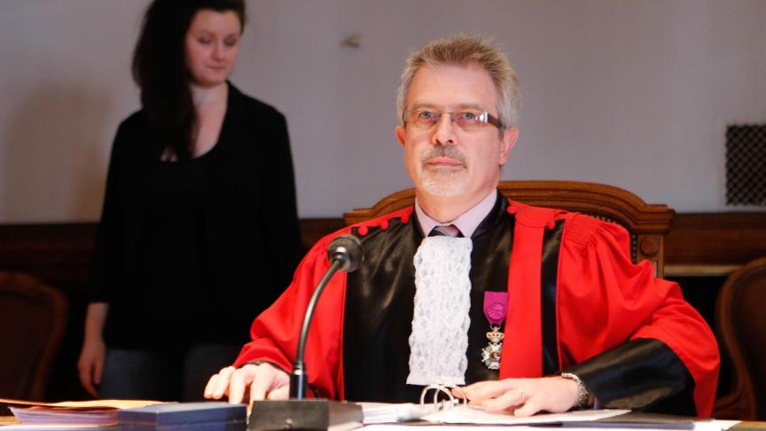 Dominique Gérard, président du tribunal de 1ère instance du Luxembourg, se dit satisfait des premières mesures réalisées.
