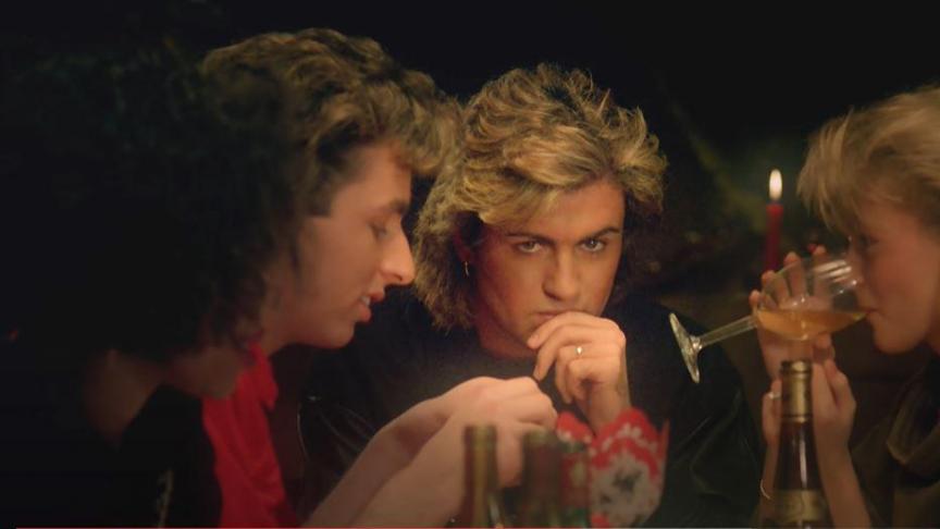 George Michael dans le clip de «Last Christmas» en 1984.