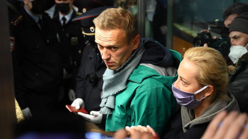 L’opposant Alexeï Navalny, ce dimanche 17 janvier.