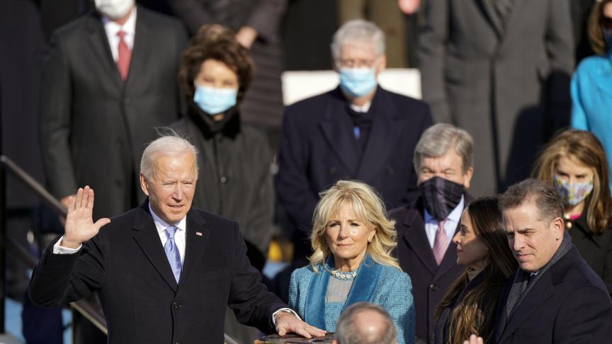 Prestation de serment de Joe Biden, 46ème Président des Etats-Unis.