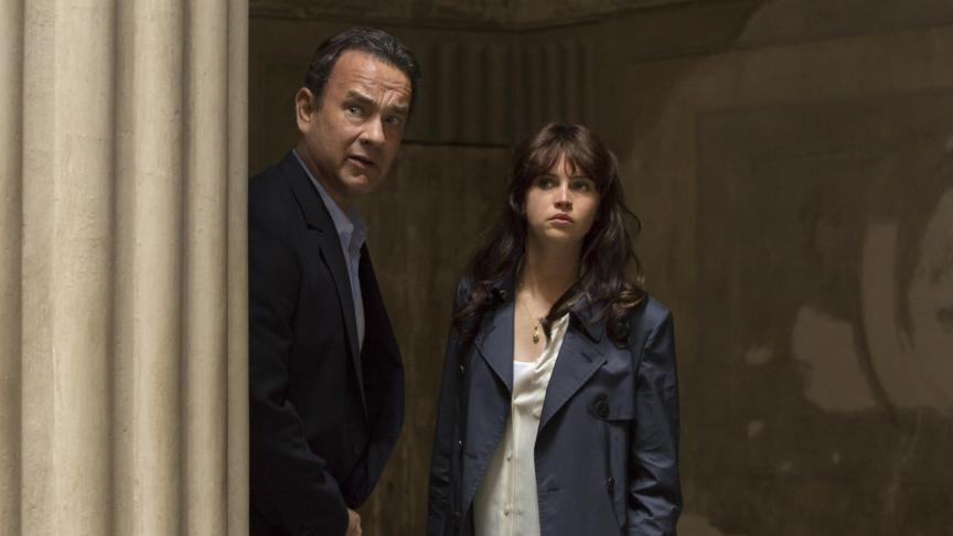 Le Pr Langdon (Tom Hanks) et le Dr Brooks (Felicity Jones) doivent sauver... la planète.
