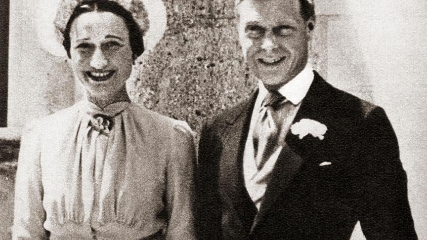 Edouard et Wallis en 1937 juste après leur mariage célébré en France.