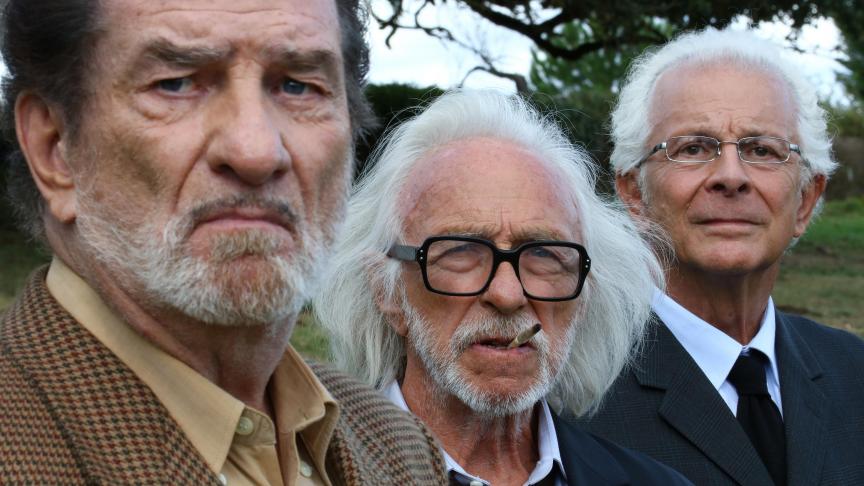 Eddy Mitchell, Pierre Richard et Roland Giraud: un casting très réussi!
