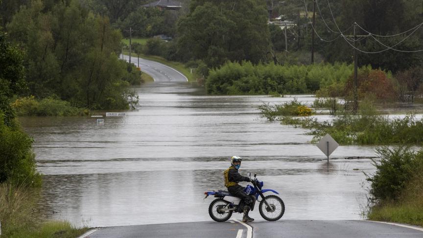 La ville de Old Pitt dans l’ouest de l’Australie connaît ses pires inondations depuis des dizaines d’années.