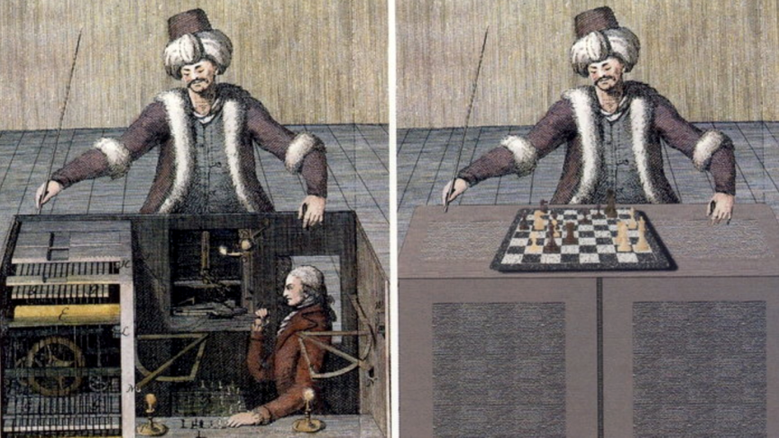 Un automate battant de vrais joueurs d’échecs ? Une supercherie... à l’époque !