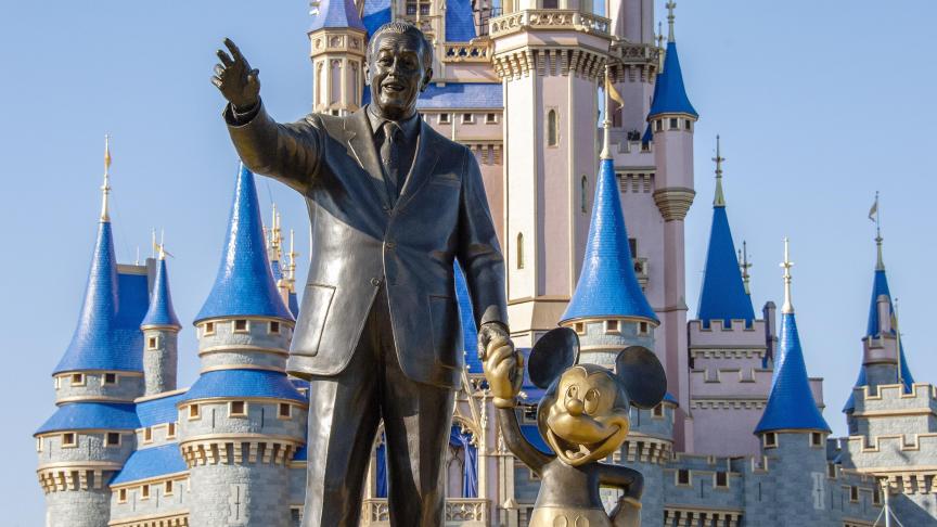 En Floride, Disney a pu créer une «vraie» ville privée, sur laquelle il avait un contrôle total. BelgaImage