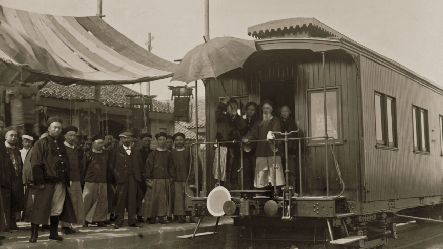 1902: le train «belge» roule et conquiert la population chinoise