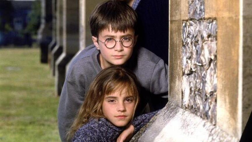Les débuts de Daniel Radcliffe et Emma Watson dans la saga « Harry Potter ».