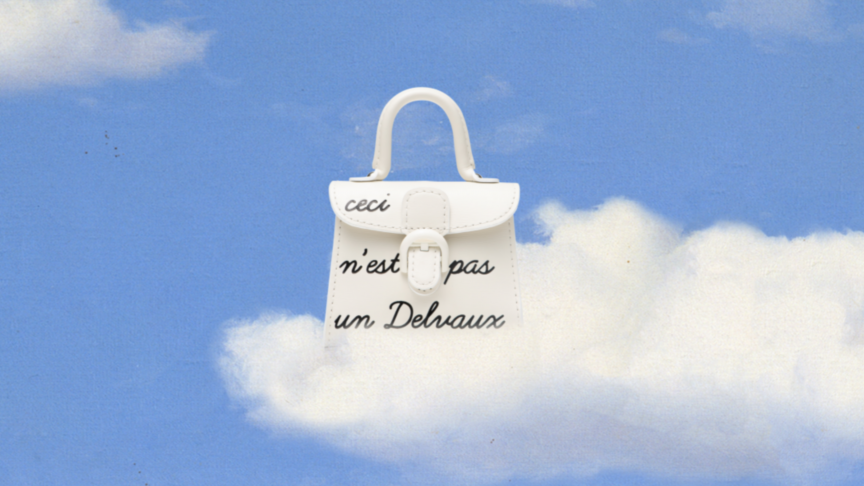 Le Brillant Delvaux de la collection Magritte, une édition limitée hommage au tableau «La Trahison des images».