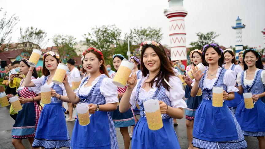 31ème Festival international de la bière de Qingdao en Chine.