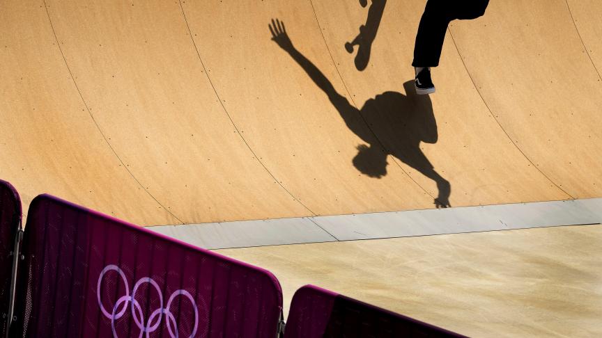 Le skateboard fait partie des cinq nouveaux sports de cette édition des Jeux olympiques.