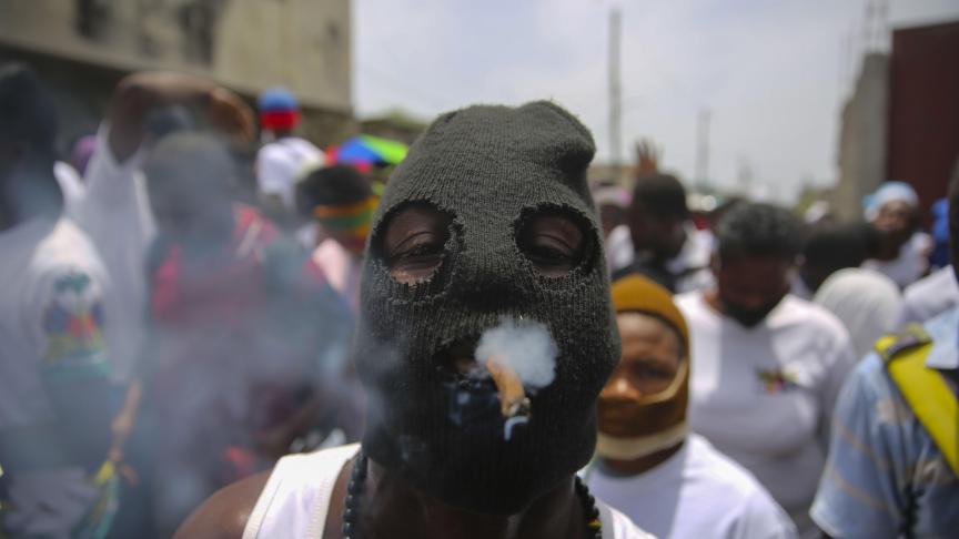 Le leader d’un gang à Haïti demande justice suite à l’assassinat du président haïtien Jovenel Moïse, le 7 juillet dernier.