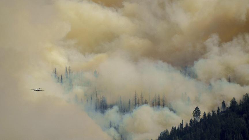 Les incendies continuent aux États-Unis, dans le comté de Summit dans l’Utah.