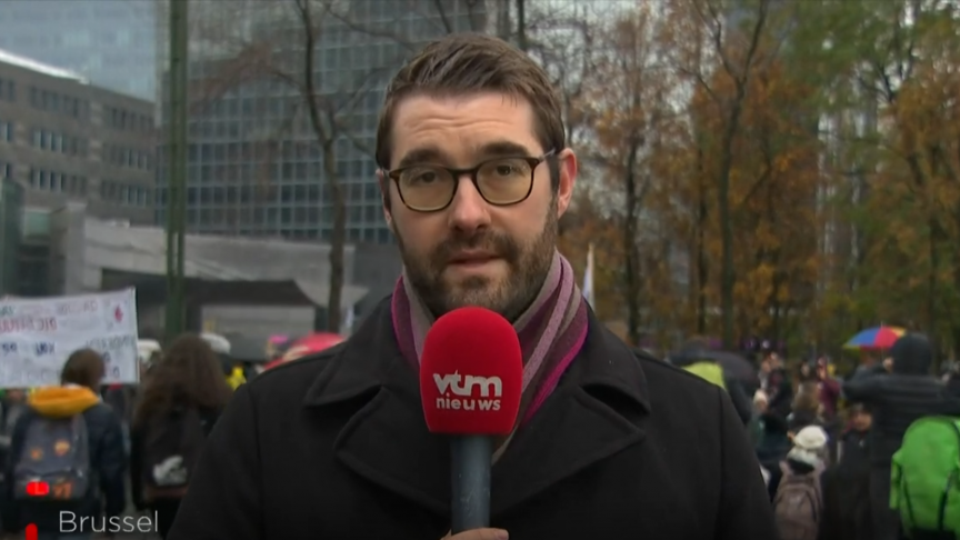 Capture d’écran - VTM Nieuws