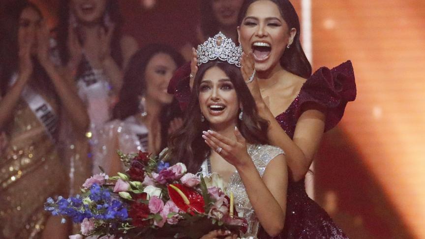 Harnaaz Sandhu est devenue Miss Univers 2022, elle représente l’Inde.