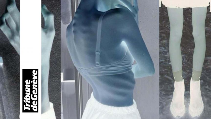 Des images de corps décharnés auxquelles notre profil fictif de «Chloé» a été exposé sur Instagram.