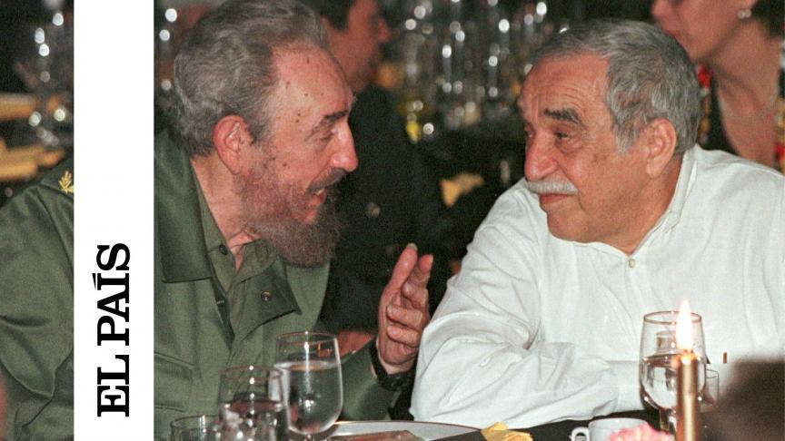 Fidel Castro et Gabriel García Márquez en 2000: une amitié et une fascination réciproque toujours habitée par la littérature.