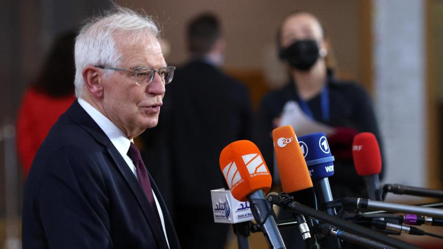 Josep Borrell Fontelles, le Haut représentant de l'Union européenne pour les affaires étrangères et la politique de sécurité.