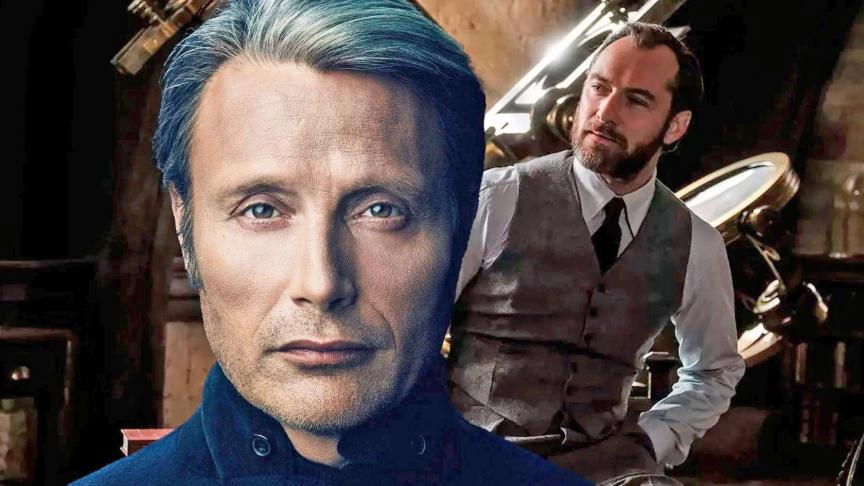 Fantastic-Beasts-3-Jude-Law-as-Dumbledore-and-mads-mikkelsen-as-Grindelwald (War