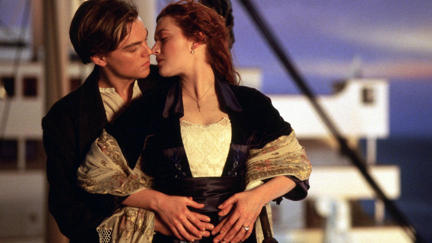 Leonardo DiCaprio et Kate Winslet en héros mythiques de la célèbre production.