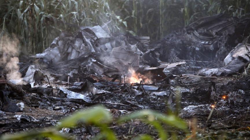 Crash d'un avion ukrainien en Grèce.