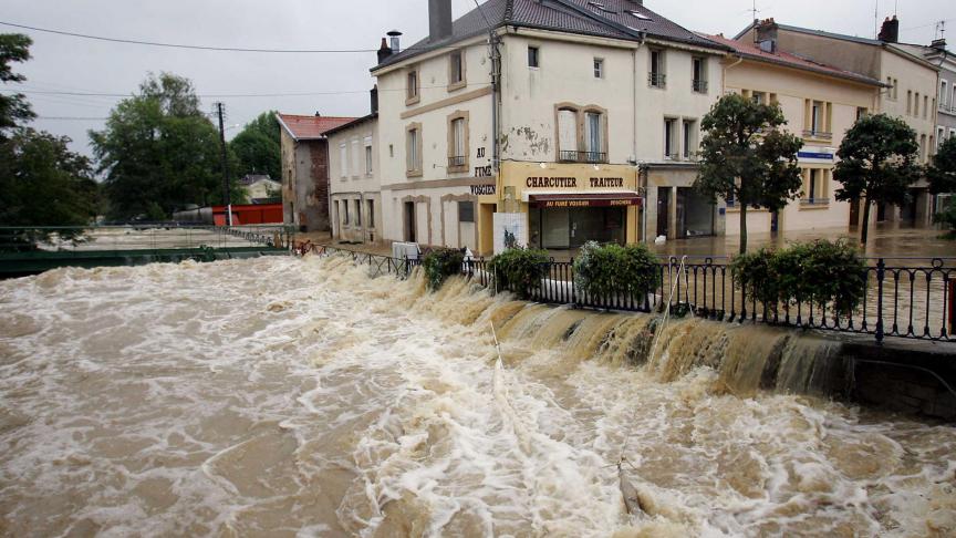 Feux de forêt ou, comme ici, inondations : les Vosges aussi sont touchées par la météo extrême.