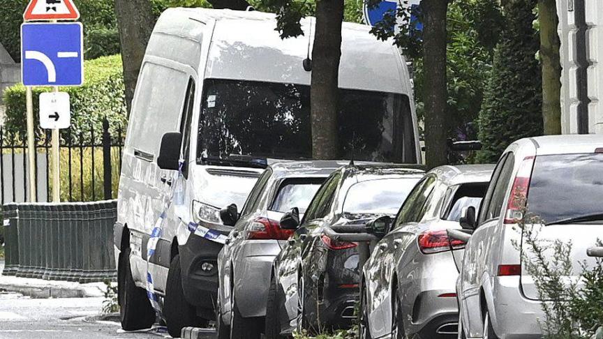 Le véhicule a été retrouvé rue du Méridien, à Saint-Josse-ten-Noode.