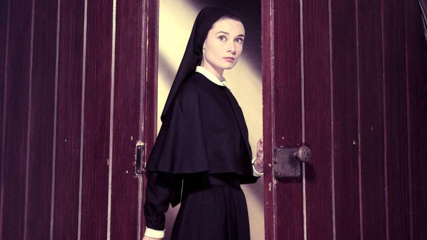 La célèbre actrice incarne une religieuse du couvent de Bruges dans ce film datant de 1959.