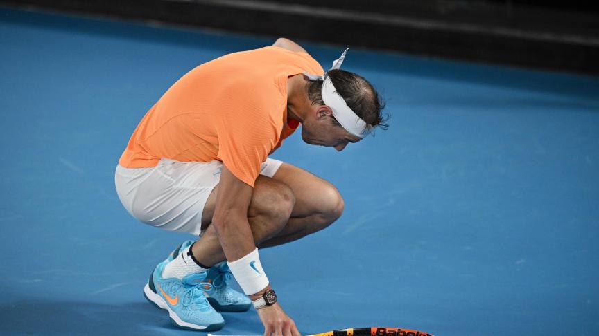 Rafael Nadal, blessé et éliminé à l'Open d'Australie: «Je ne vais pas  mentir et dire que je ne suis pas mentalement détruit» (vidéo) - Le Soir