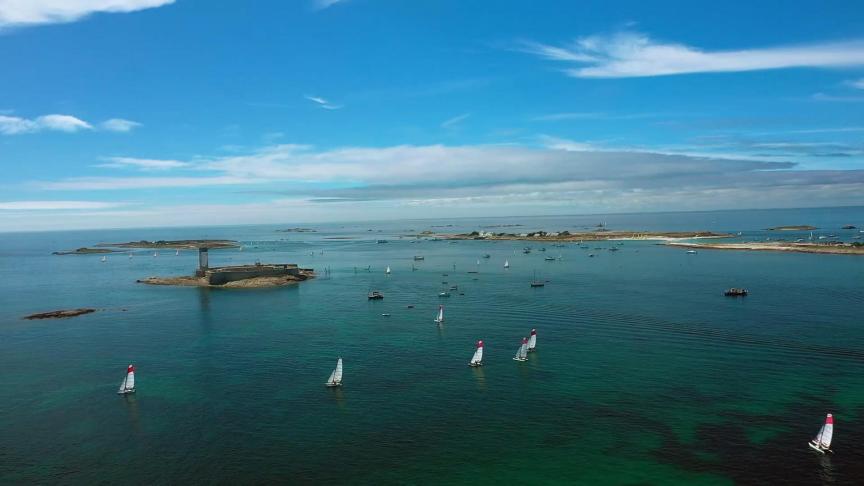 L’archipel des Glénan, paradis naturel du Finistère, attire les amoureux de navigation.