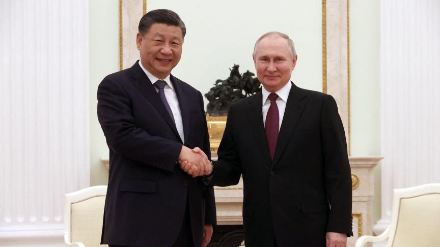Xi Jinping fait le minimum pour satisfaire les besoins politiques de Moscou.