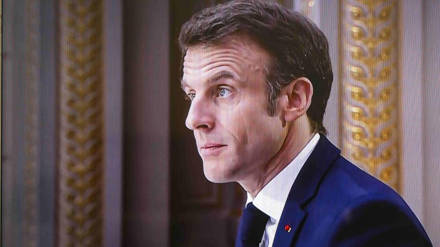 Le président français Emmanuel Macron s’est exprimé au JT ce mercredi.