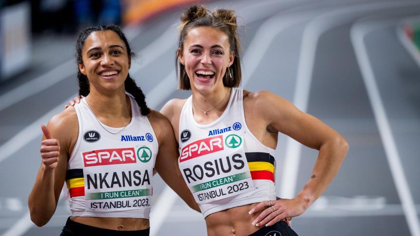 Le duo de sprinteuses Delphine Nkansa-Rani Rosius se retrouvera au meeting Ifam, à Oordegem... mais sans s’affronter.
