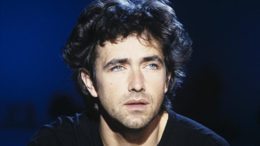 Jean-Louis Murat sur le plateau de « Sacrée Soirée » en juin 1989.