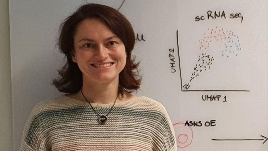 Sarah-Maria Fendt est chercheuse principale au VIB et professeure à la KULeuven. Ses travaux sur le métabolisme des cellules métastasées viennent d’être récompensés du prix Francqui-Collen. 