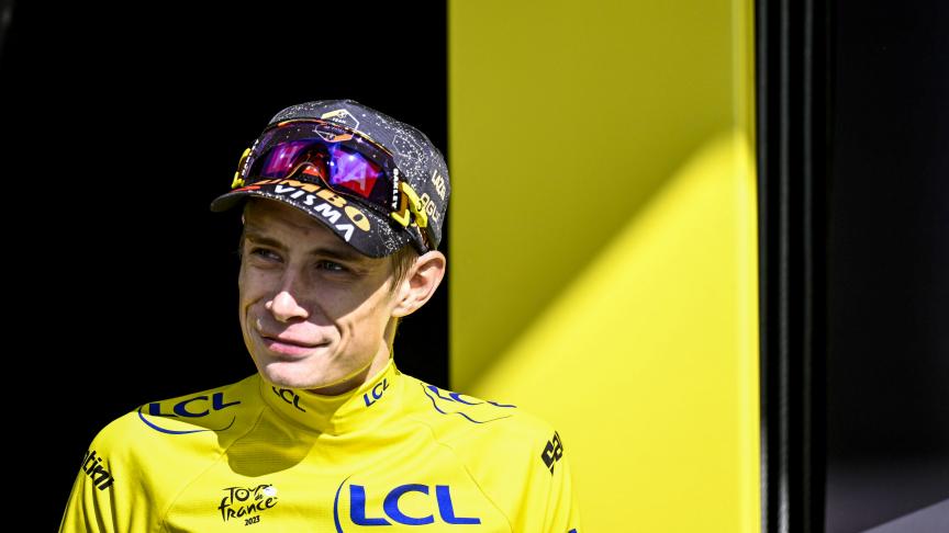 Jonas Vingegaard après la 17e étape du Tour de France