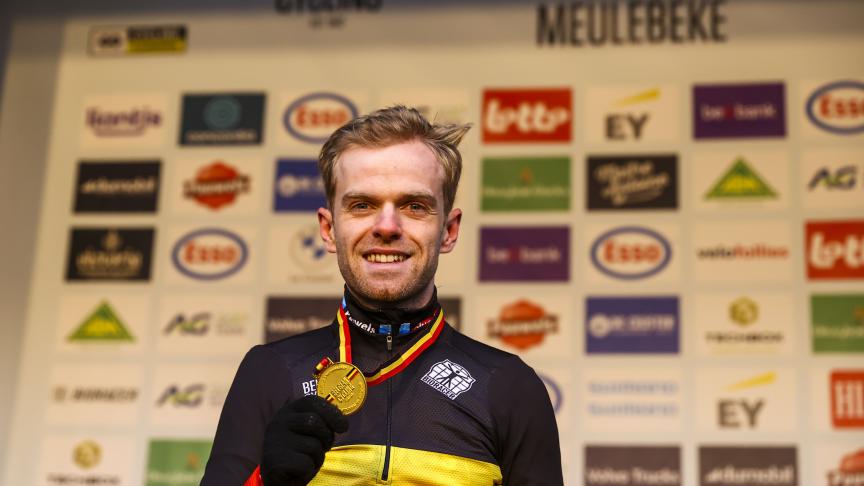 Cyclocross : Eli Iserbyt décroche son premier titre de champion de Belgique  - Le Soir