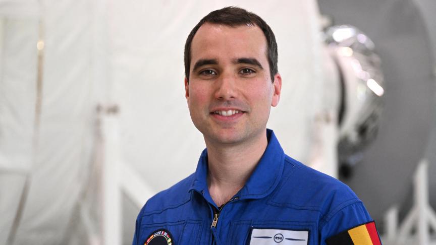 À 35 ans, Raphaël Liégeois va être officiellement diplômé par l’ESA à la fin du mois d’avril.