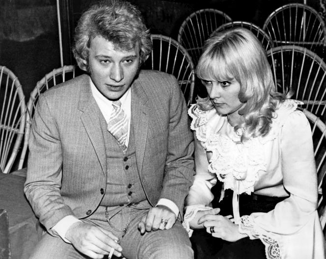 Les deux époux, à Cannes, en 1968.