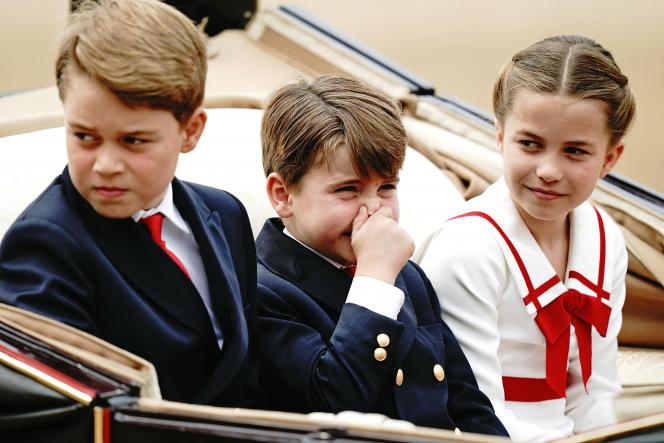Les enfants de Kate et William: le prince George, le prince Louis et la princesse Charlotte.