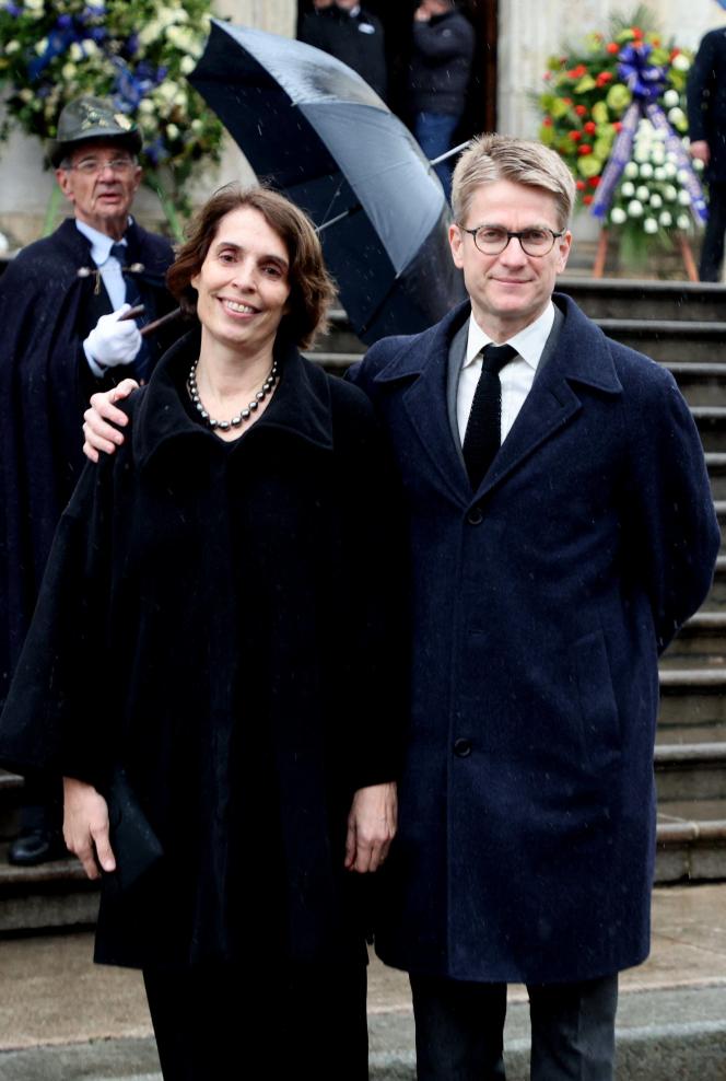 Le prince Charles-Louis d'Orléans et sa femme Iléana Manos - AFP