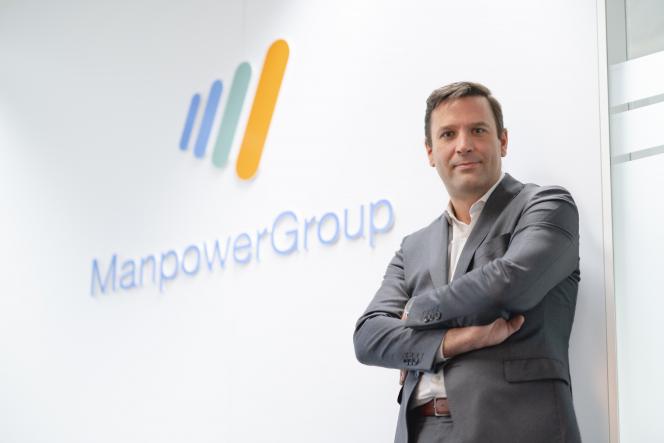 Sébastien Delfosse, CEO de Manpower Belgique et Luxembourg.
